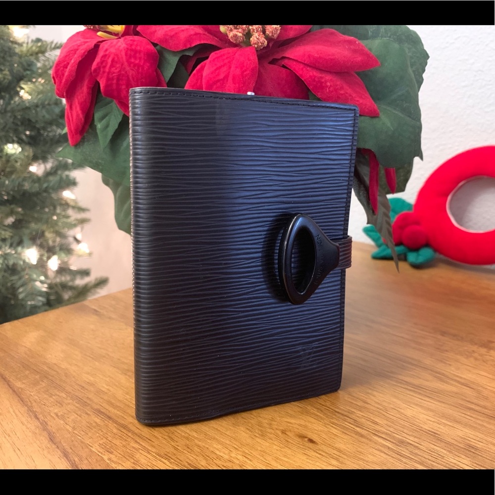 Louis Vuitton Black Epi Leather Wallet